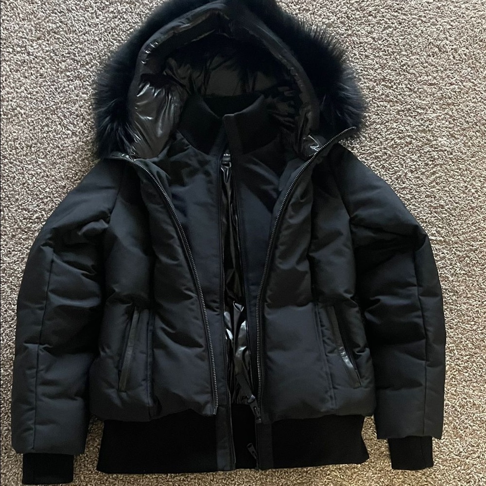 Mackage Romane-X Black, size L. New with tags removed